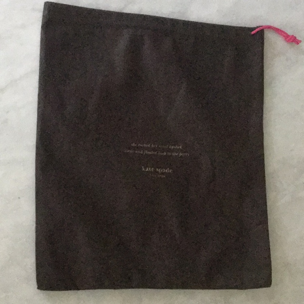 Kate Spade Cloth Drawstring Cloth Bag Pouch